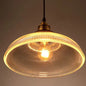 Ribbed Glass Pendant Light
