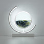 Moving Sand Art LED Table Lamp in Black – product photo