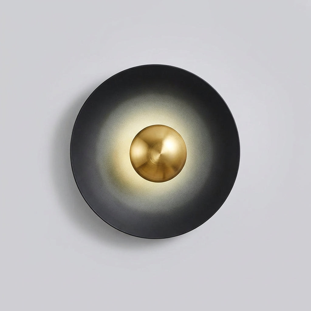 Round Halo LED Wall Light
