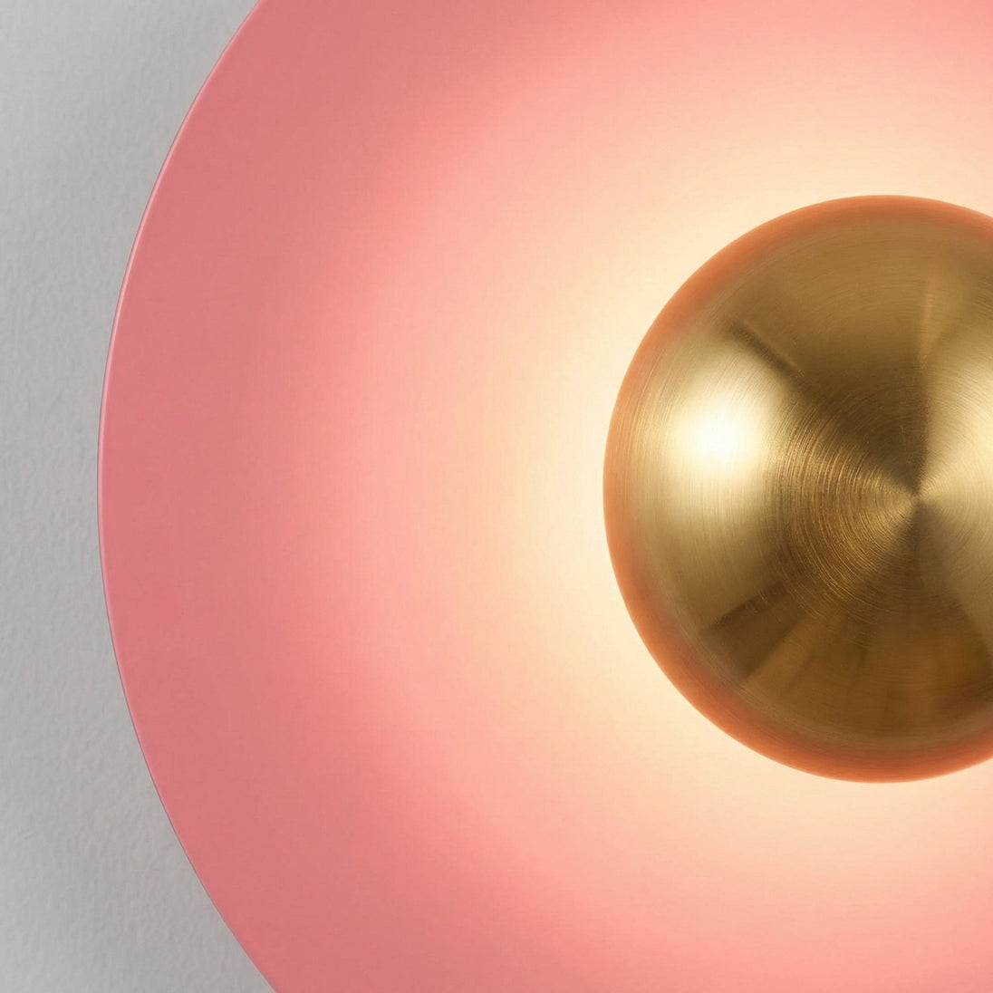 Round Halo LED Wall Light