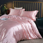 Satin Bedding Set in pink