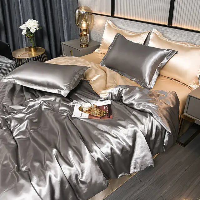 Satin Duvet Cover Set