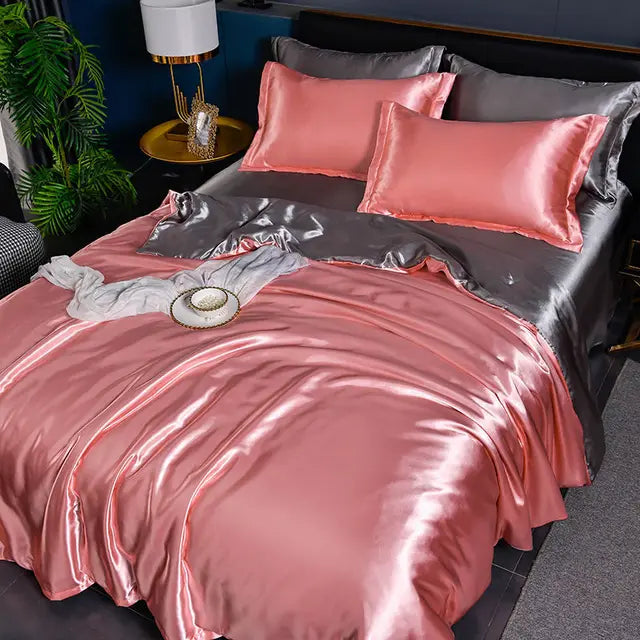 Satin Duvet Cover Set