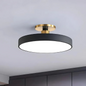 Scandinavian LED Ceiling Light in Black