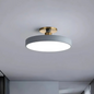 Scandinavian LED Ceiling Light in Grey