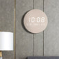 Scandinavian Digital Wall Clock