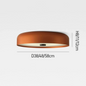 Retro Dome LED Ceiling Light – styled view