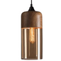 Scandinavian Wood and Glass Pendant Light – Type B