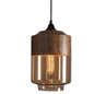 Scandinavian Wood and Glass Pendant Light – Type C