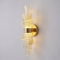 Sculptural Acrylic LED Wall Light