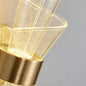 Sculptural Acrylic LED Wall Light