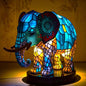 Sculptural Animal Table Lamp, elephant design