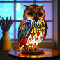Sculptural Animal Table Lamp, owl design