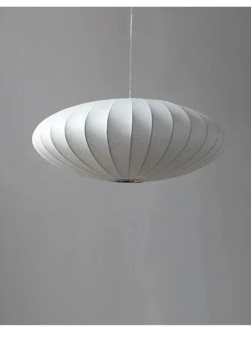 Silk Pendant Light with Crystal Crown