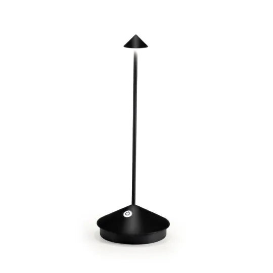 Slim Cordless LED Table Lamp in black