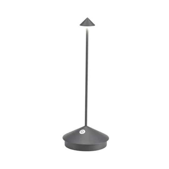Slim Cordless LED Table Lamp in black