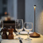 Slim Cordless LED Table Lamp in black