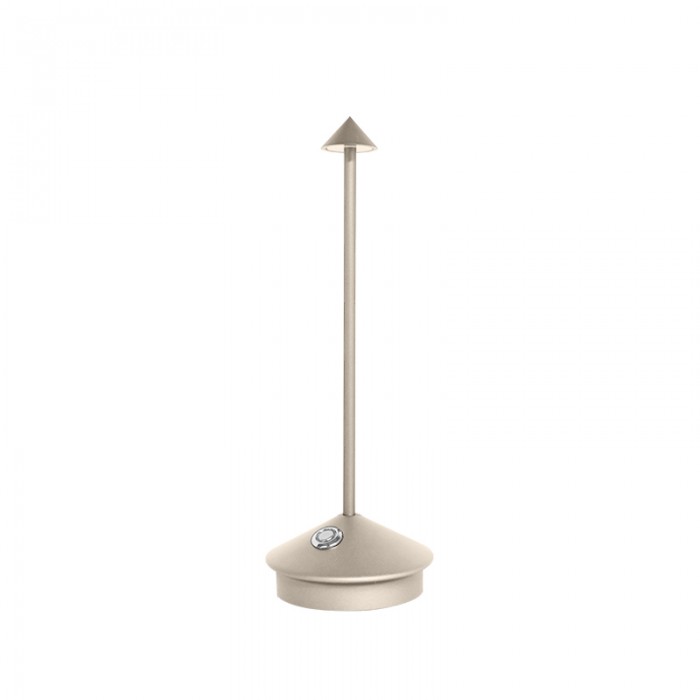 Slim Cordless LED Table Lamp in black