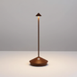 Slim Cordless LED Table Lamp in black