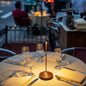 Slim Cordless LED Table Lamp in black