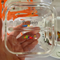 Small Glass Meal Prep Containers, 3-Pack