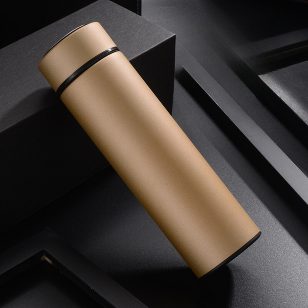 Smart Insulated Bottle with Temperature Display
