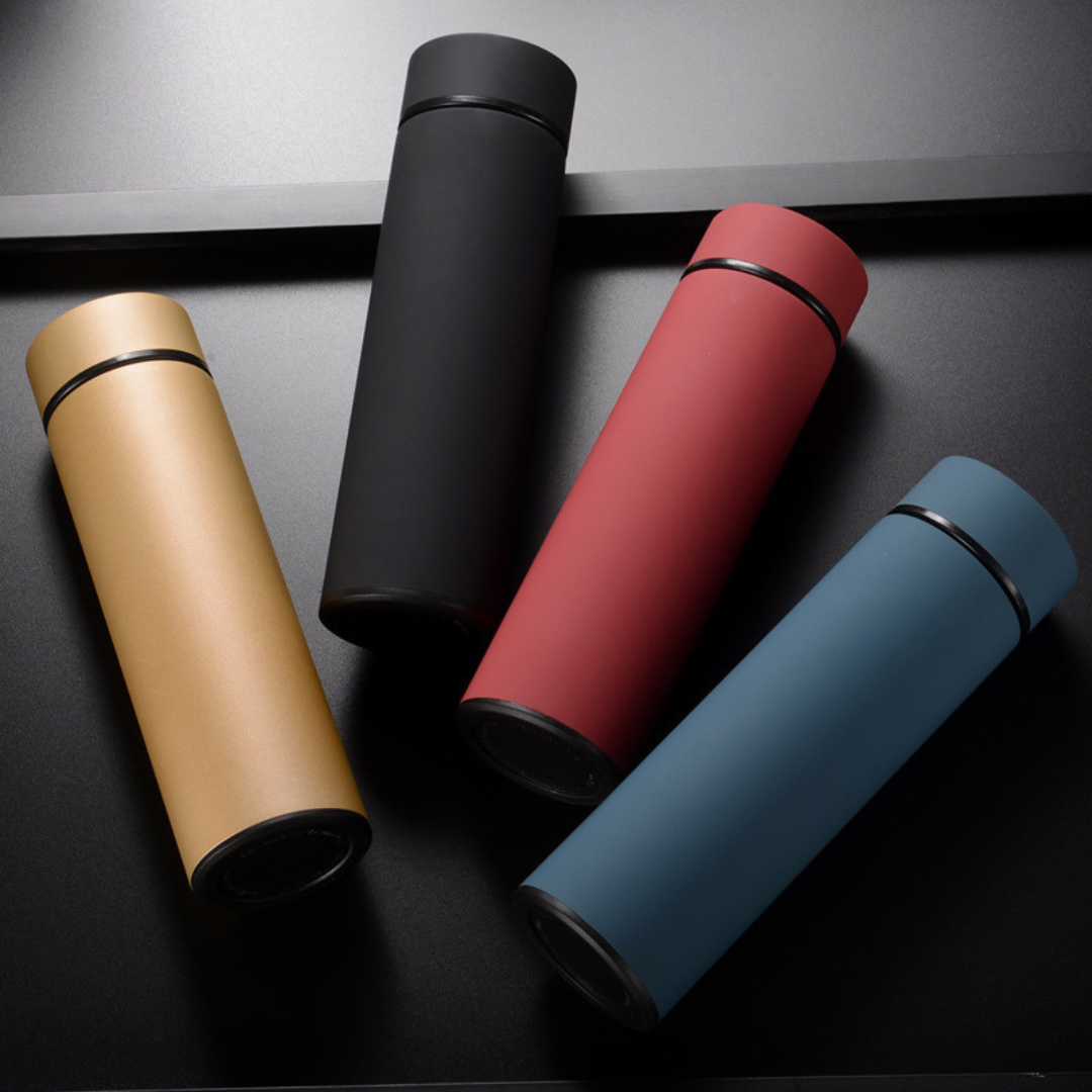 Smart Insulated Bottle with Temperature Display