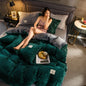 Soft Velvet Fleece Duvet Cover
