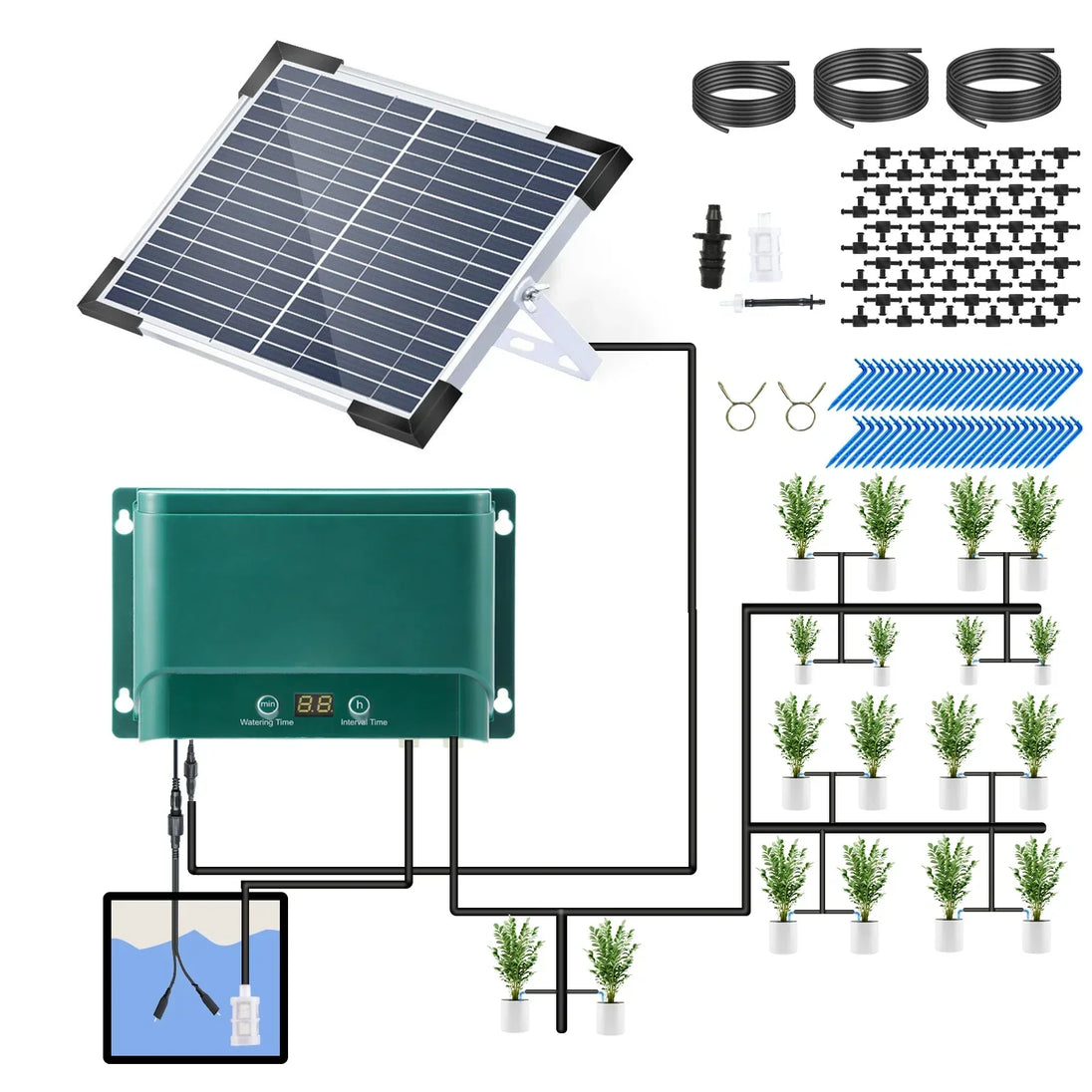 Solar Drip Irrigation Kit