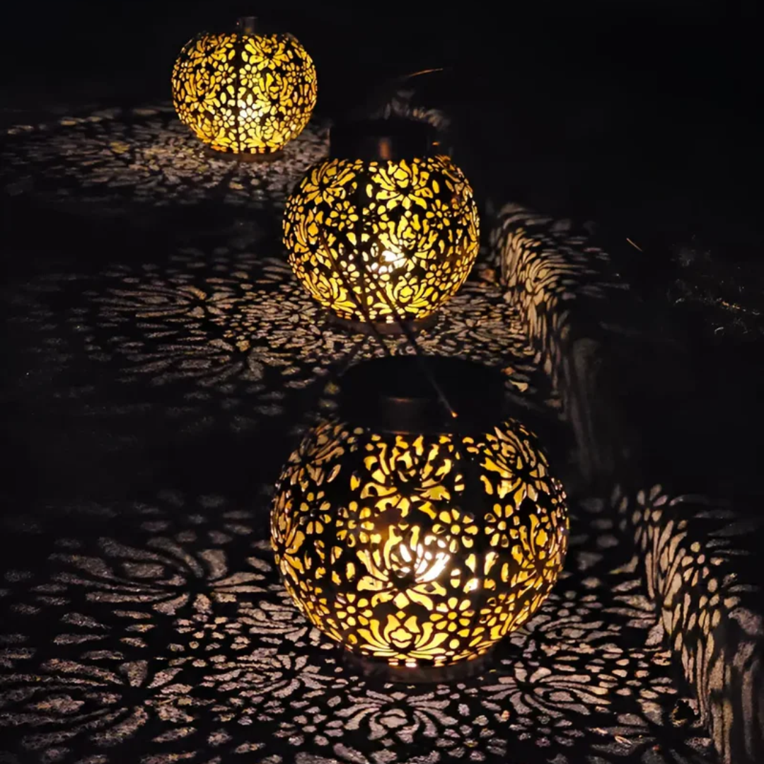 Solar LED Hanging Garden Lantern