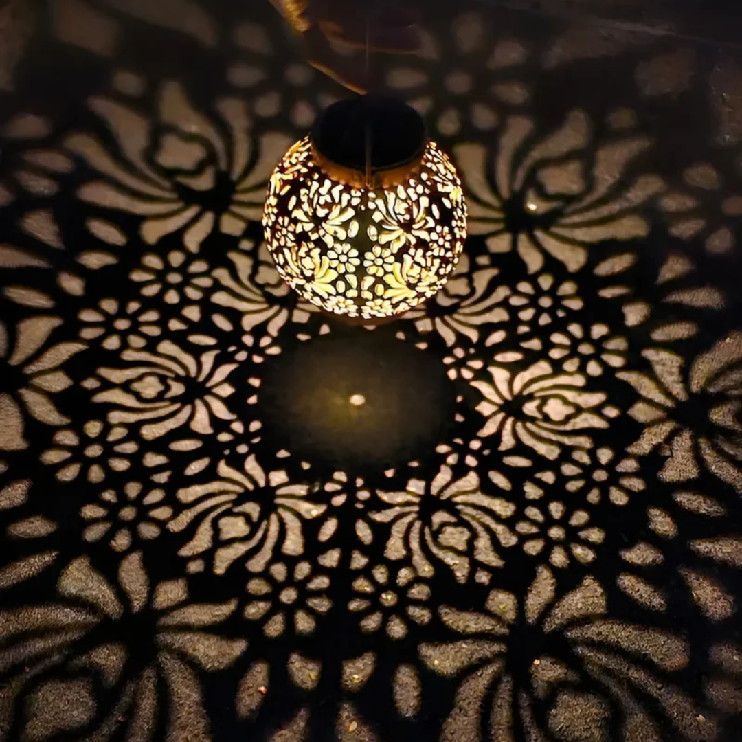 Solar LED Hanging Garden Lantern