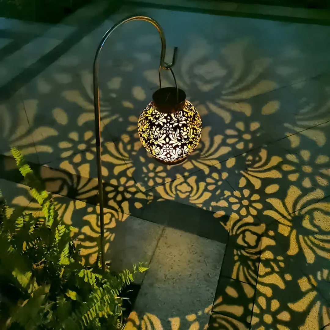 Solar LED Hanging Garden Lantern