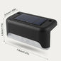 Solar LED Step Lights, set of 8