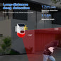 Solar Motion Sensor Alarm with Siren and Strobe