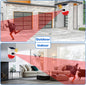 Solar Motion Sensor Alarm with Siren and Strobe
