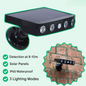 Solar Motion Sensor Outdoor Light