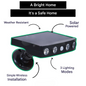 Solar Motion Sensor Outdoor Light