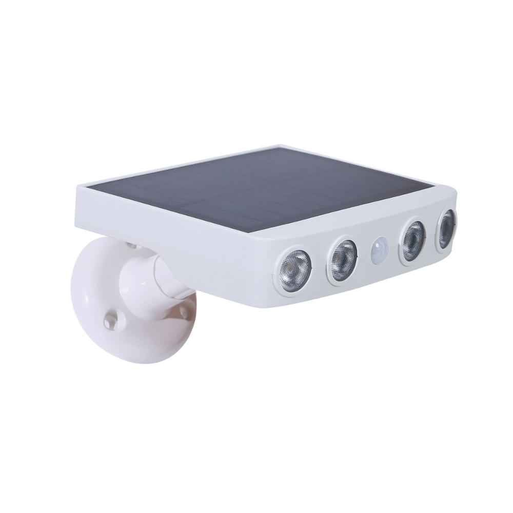 Solar Motion Sensor Outdoor Light in White