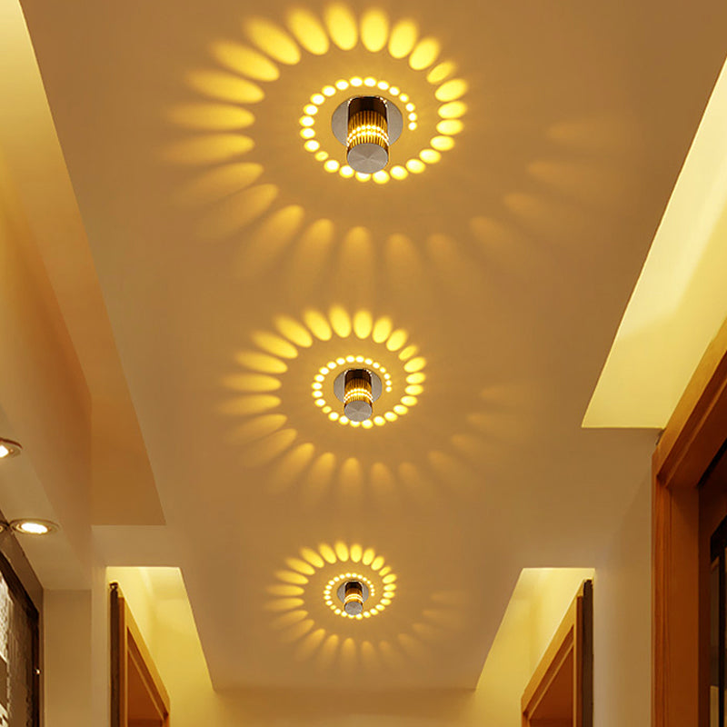 Spiral LED Ceiling and Wall Light