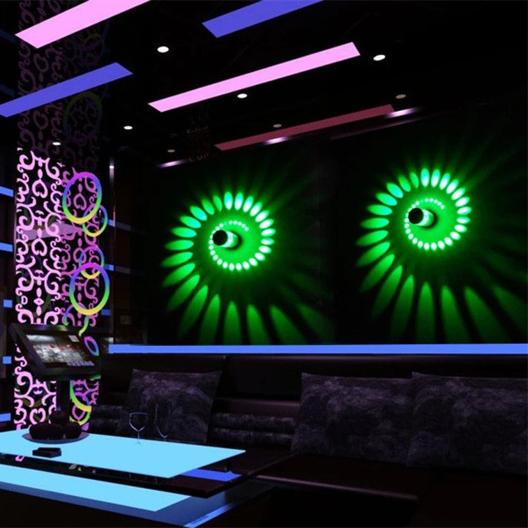 Spiral LED Ceiling and Wall Light