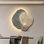 LED Backlit Wall Clock – close-up
