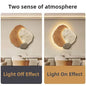 LED Backlit Wall Clock – styled view