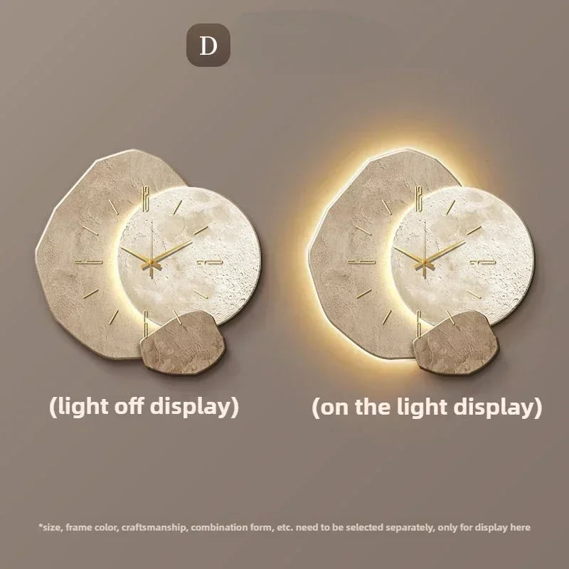 LED Backlit Wall Clock – size overview