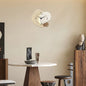 Modern Stone-Effect Wall Clock – product photo