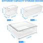 Stackable Fridge Organiser Set of 10
