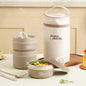 Stackable Insulated Lunch Box with Carry Bag