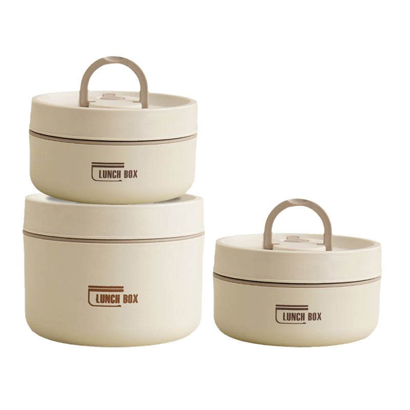 Stackable Insulated Lunch Box with Carry Bag