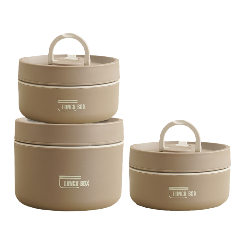 Stackable Insulated Lunch Box with Carry Bag
