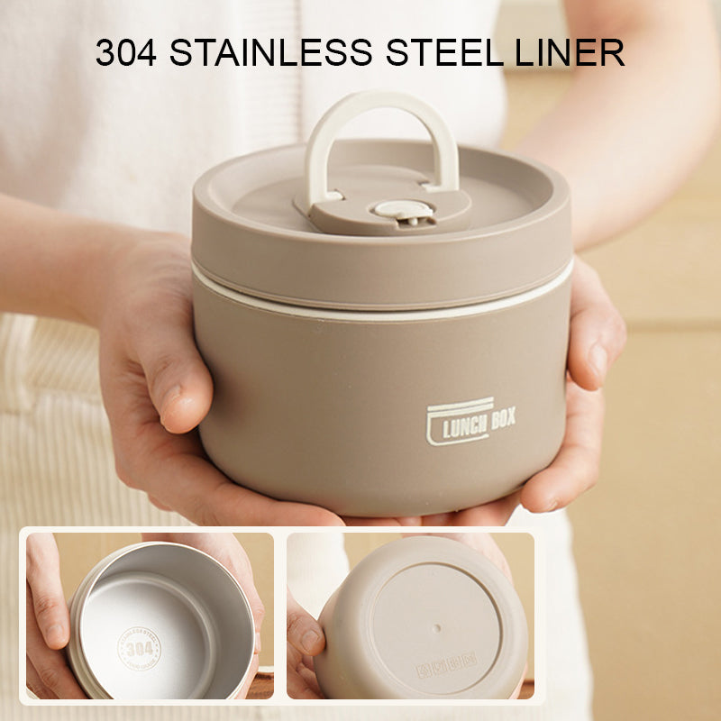 Stackable Insulated Lunch Box with Carry Bag