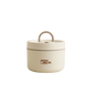 Stackable Insulated Lunch Box with Carry Bag in White